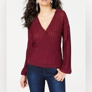 ✨GUESS✨ Prism Surplice Top